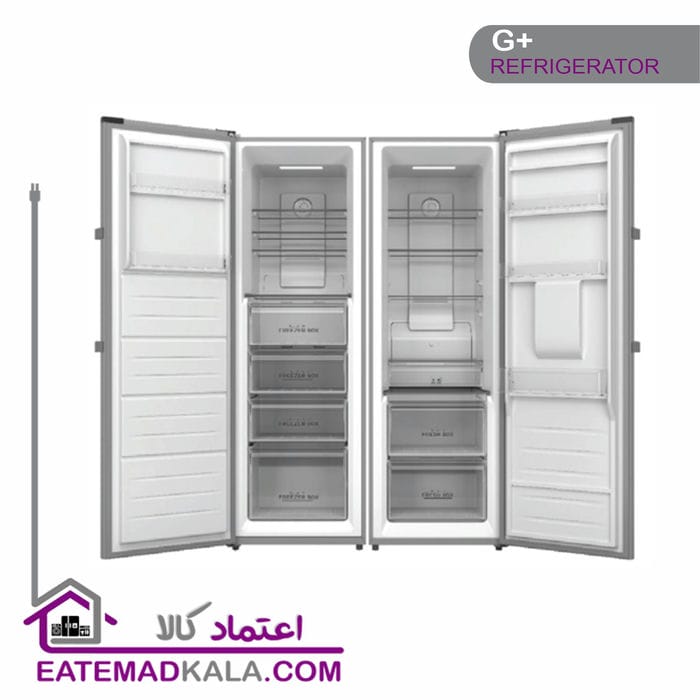یخچال فریزر دوقلو  38 فوت جی پلاس مدل GRF-M2720